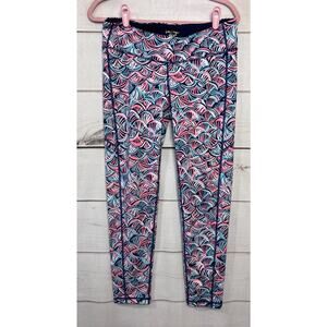 Lilly Pulitzer Luxletic Long Pants Size LG EUC